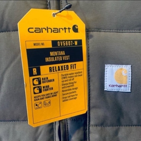 CARHARTT MONTANA INSULATED Relaxed Fit Reversible Vest - Picture 2 of 12